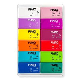 Staedtler - FIMO Soft Set,  12 x ½ Block (8023 C12-2) / Toys
