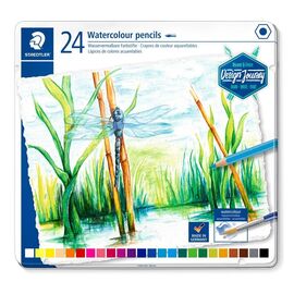 Staedtler - Watercolor colored pencil, 24 pcs (14610C M24) / Toys