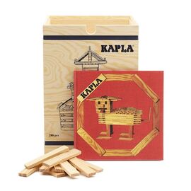Kapla bricks 280 pcs - Red book (kapla280) / Toys