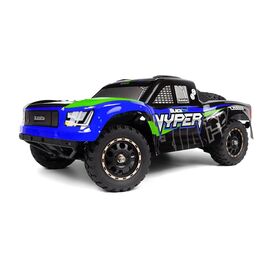 BLACKZON - Vyper SC 1/16 4WD - Blue/Green (540274) / Toys