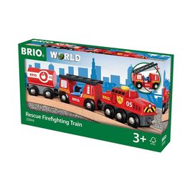 BRIO - Rescue Firefighting Train (33844) / Toys