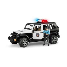 Bruder - Jeep Wrangler Unlimited Rubicon Police Vehicle with policeman (02526) / Toys