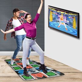 Mad Monkey - Retro Dance Mat for 2 players (incl. 110 songs and 9 stages) / Gadgets