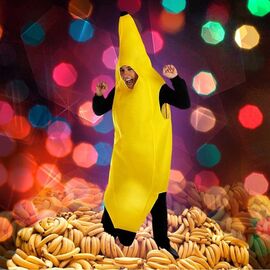 Mikamax - Banana Costume - Adult / Gadgets |  Techbox