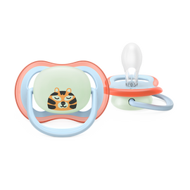 Philips Avent - Ultra air soother, Nighttime, 0-6m, light blue/light green / Baby and Children