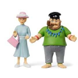 Pippi Longstocking - Efraim & Miss Prysselius Figures (18101) / Toys