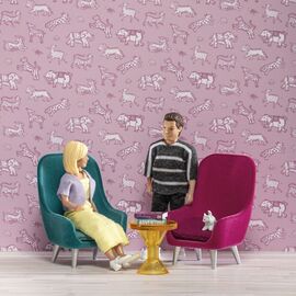 Lundby - Armchair Set +4 Years (18262) / Toys