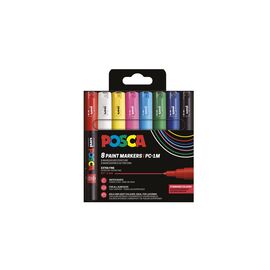 Posca - Extra Fine Tip Pen, 8 pc (401651) / Toys