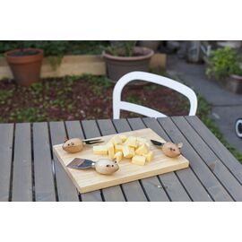 Cheese Board And 3 Mouse Knives (CHS07) / Gadgets