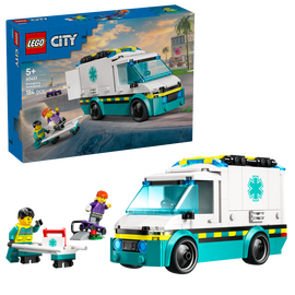 LEGO - LEGO City - Emergency Ambulance (60451) / Toys - Lego - Collectibles - Techbox