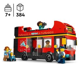 LEGO City - Red Double-Decker Sightseeing Bus (60407) / Toys - Lego - Collectibles - Techbox
