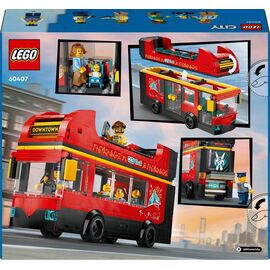 LEGO City - Red Double-Decker Sightseeing Bus (60407) / Toys - Lego - Collectibles - Techbox