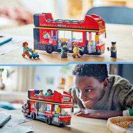 LEGO City - Red Double-Decker Sightseeing Bus (60407) / Toys - Lego - Collectibles - Techbox