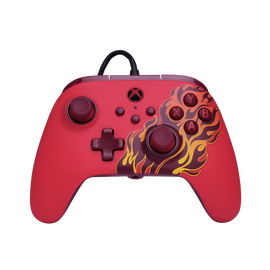 PowerA - Advantage Wired Controller - Red Blaze / Xbox Series X | Techbox