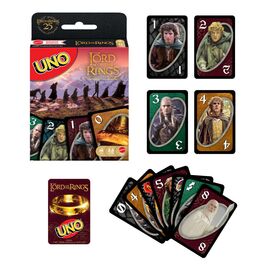 UNO Lord of the Rings card game - Board Games - Various - Techbox