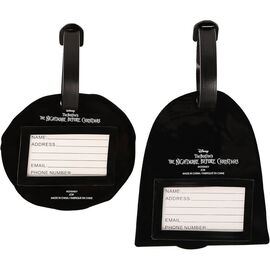 Disney The Nightmare Before Christmas set of 2 luggage labels