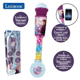 Lexibook - Disney Frozen - Trendy Lighting Microphone (MIC90FZ) / Toys