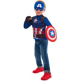 Rubies - Captain America Dress Up Set (104 -116 cm) / Toys |  Techbox