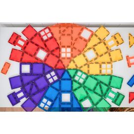 Connetix- Rainbow Creative Pack 102 Pieces - (CT-R-00102-CR) / Toys