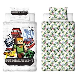 Minecraft – Adult Bedding Set 140x200 (MNC743) / Baby and Children