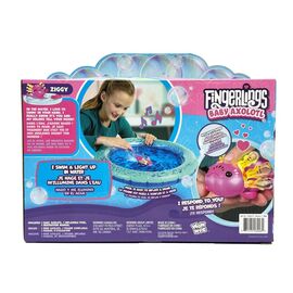 Fingerlings - Magenta Glitter Axolotl with Pool (602032) / Toys