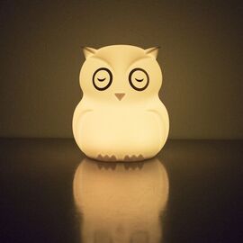 bblüv - Night Light Owl - Touch and Remote Control / Baby and Children