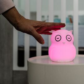 bblüv - Night Light Owl - Touch and Remote Control / Baby and Children