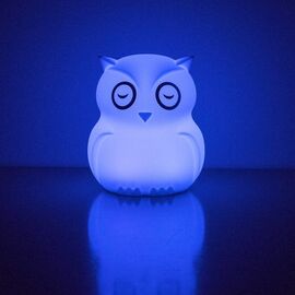bblüv - Night Light Owl - Touch and Remote Control / Baby and Children