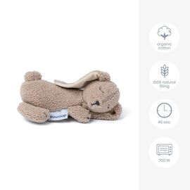 Doomoo - Heating Pad Soft Toy Bunny - Taupe / Baby and Children