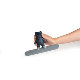 Ototo - Chill Cat Squeegee - Muted Grey and Dark Blue - Compact / Gadgets
