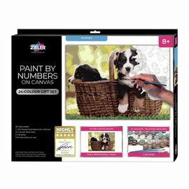 Zieler - Paint By Numbers - Dogs (609299437) / Toys
