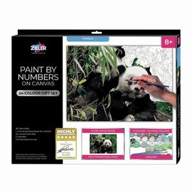 Zieler - Paint By Numbers - Panda (609299438) / Toys