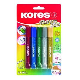 Kores – Basic Glitter Glue – 5 Pack (775000) / Toys