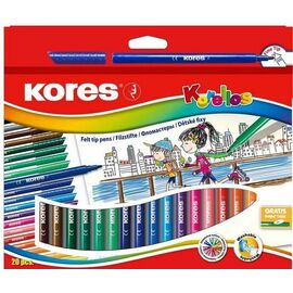 Kores – Felt Tip Pens – 24 Pack (729014) / Toys