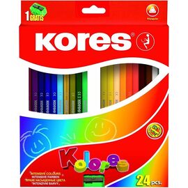 Kores - Kolores - Triangular 24 Coloured Pencils (933324) / Toys
