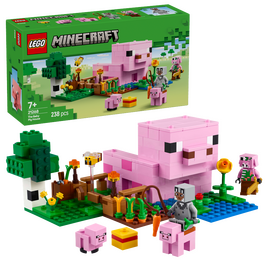 LEGO - Minecraft - The Baby Pig House (21268) / Toys