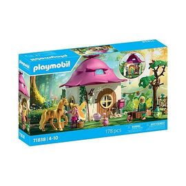 PLAYMOBIL - Cozy Fairy Home with Golden Unicorn (71838) / Toys |  Techbox