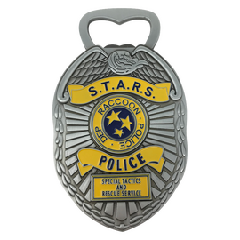 Resident Evil Police Badge Bottle Opener / Fan Shop and Merchandise |  Techbox