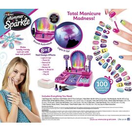 Shimmer 'n Sparkle - 8 in 1 Nail Salon with Nail Dryer (20-00238) / Toys