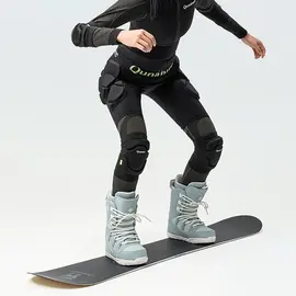 Qunature 2205000102 Ski Knee Pads Size M - Black - Ski - Sports & Fitness - Techbox