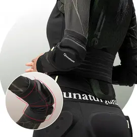 Qunature 2206000102 Elbow Ski Protectors Size M - Black - Ski - Sports & Fitness - Techbox