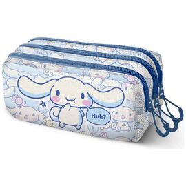 Hello Kitty Cinnamoroll triple pencil case