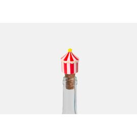 Doiy - Bottle Stopper - Funfair - Red and White Striped with a Yellow Star / Gadgets