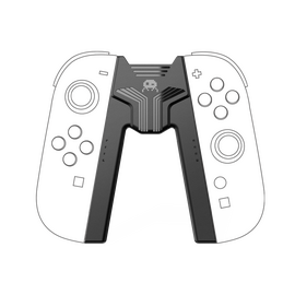 Freaks And Geeks - Grip for 2 joycons Switch 2 - Black / Nintendo Switch 2 | Techbox