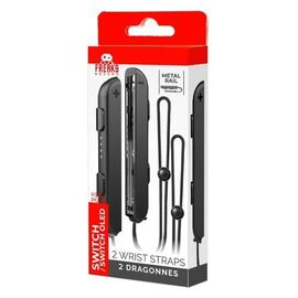 Freaks And Geeks - Joy-Con hand wrist strap *1 pair Black / Nintendo Switch | Techbox