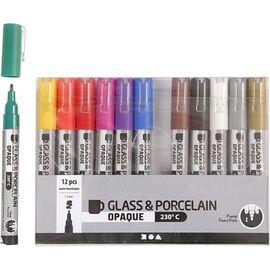 Glass & Porcelain Pens (31334) / Toys
