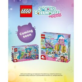LEGO - Gabby's Dollhouse - Mermaid Gabby's Aquarium Adventure (11204) / Toys