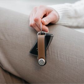 Orbitkey - Hybrid Leather Key Organiser - Acorn / Gadgets