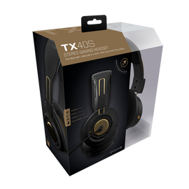 Gioteck TX-40 S Wired Stereo Gaming Headset (Black/Bronze) / Electronics
