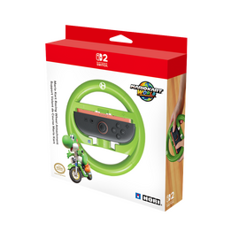 HORI - Racing Wheel Attachment Set for Switch 2 (Yoshi) - Green / Nintendo Switch 2 | Techbox